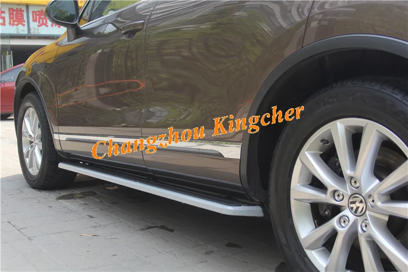 Алюминиевая подножка боковая Nerf автомобильные аксессуары для VW Volkswagen Touareg 2011 2012