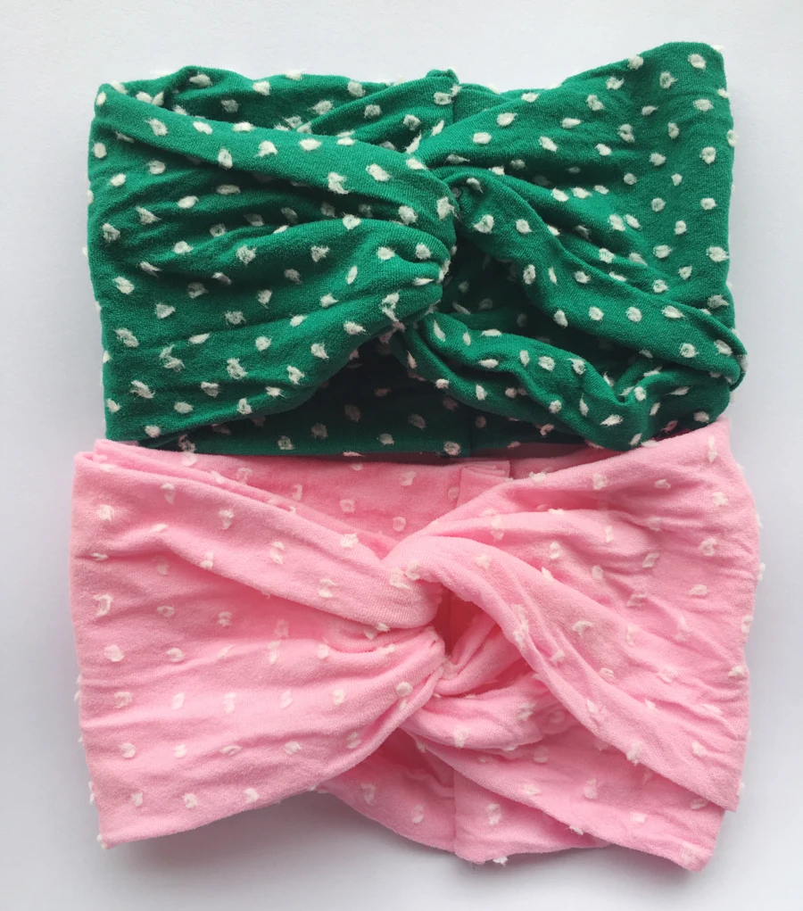 

12Pcs/Lot,Wholesale Twisted Braided Knotted nylon Baby headband Textured Fabric Nylon Girl Headband ,Hair Accessories