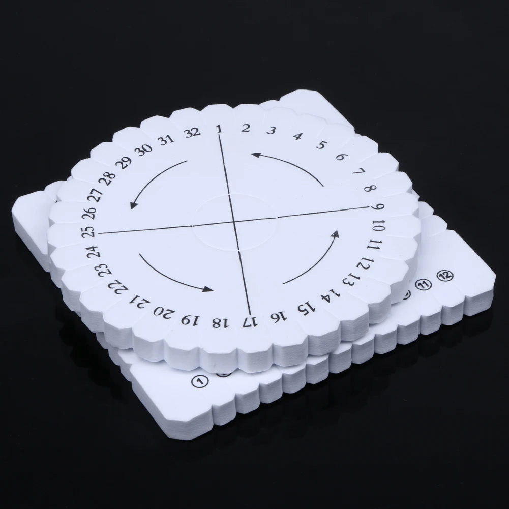 2 шт. круглая квадратная Эва (этиленвинилацетат) Кумихимо диск Плетенный Макраме