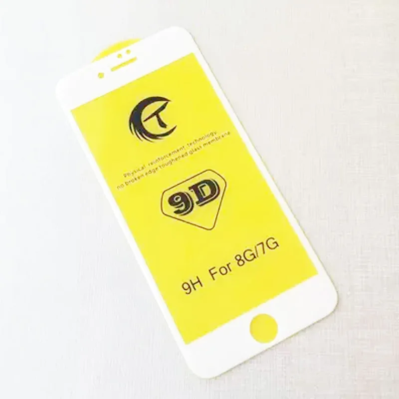 9D Защитное стекло для iPhone 6 6S 7 8 plus X на iphone R XS MAX защита экрана 11 XR|Защитные стёкла и
