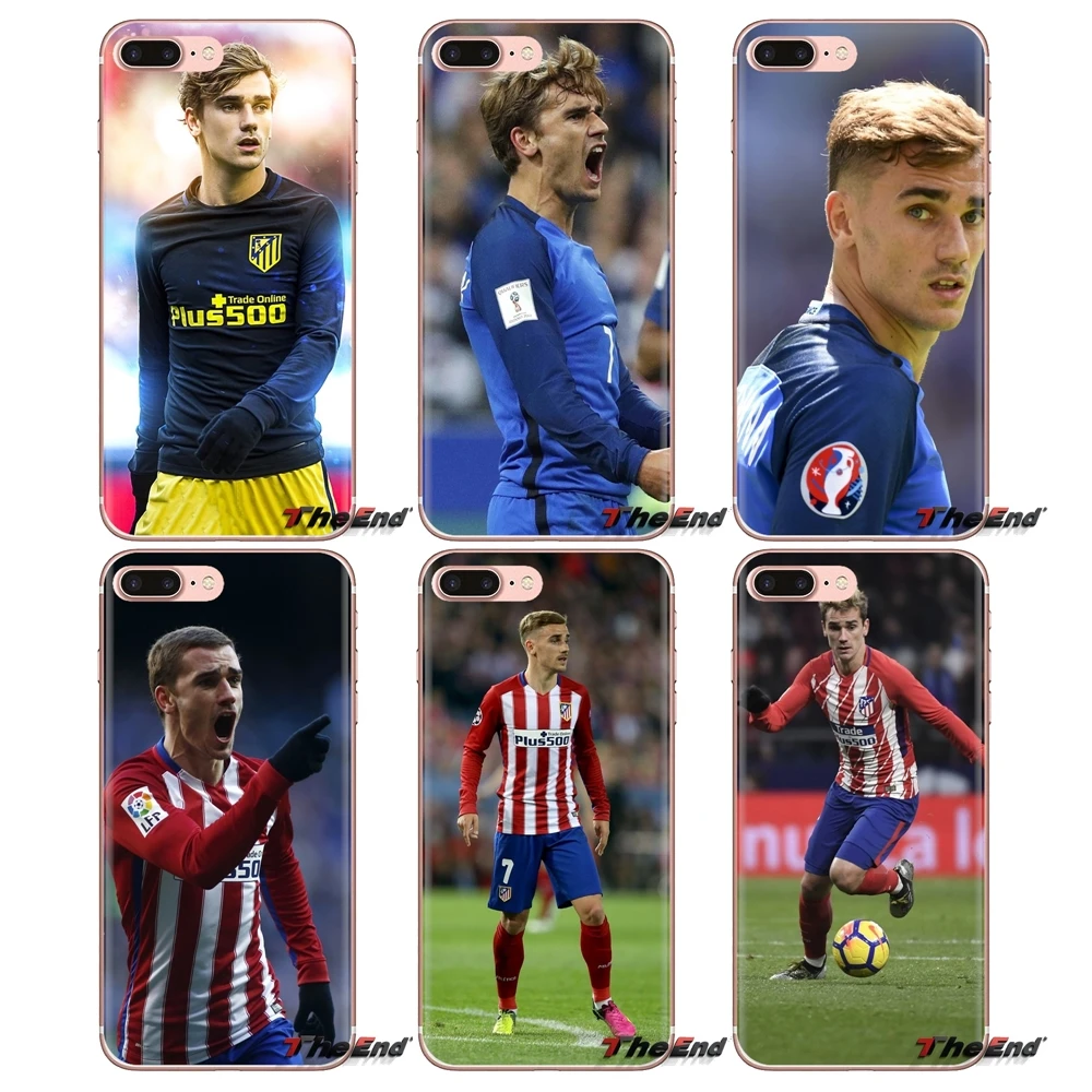 Прозрачные мягкие чехлы Antoine Griezmann для HTC One U11 U12 X9 M7 M8 A9 M10 E9 Plus Desire 630 530 626 628 816 820 830 |