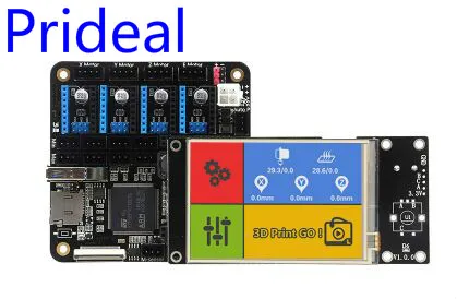 Prideal 3D системная плата принтера с термистором 32bit контроллер A4988 поддержка для XYZ
