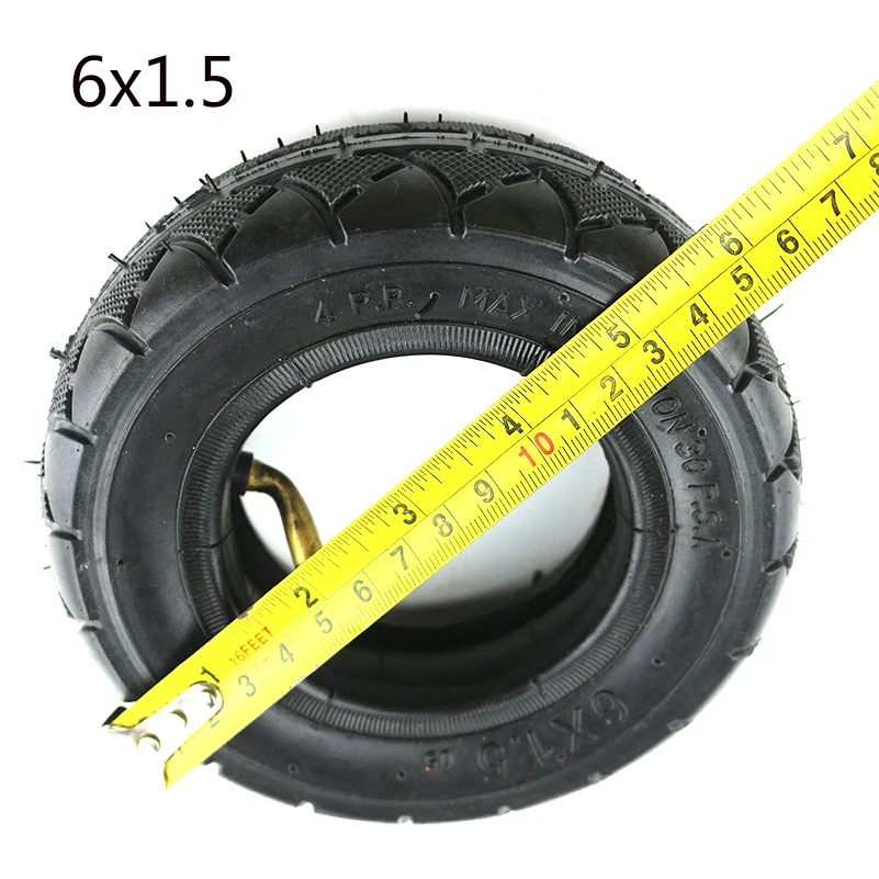 

6X1.5 6 Inch Tyre Inner Tube for wheelchair electric scooter balancing car