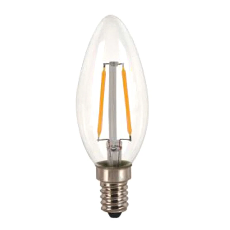 Светодиодный свечи накаливания светильник лампочка E14 220V 2 Вт 4 лампочки Edison типа