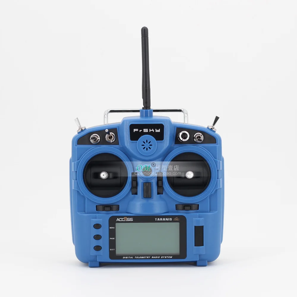 FrSky Taranis X9 Lite OPENTX 2,4 GHz 24CH форм-фактор портативный передатчик для радиоуправляемого дрона/фиксированного крыла/мультикоптера - Цвет: Синий