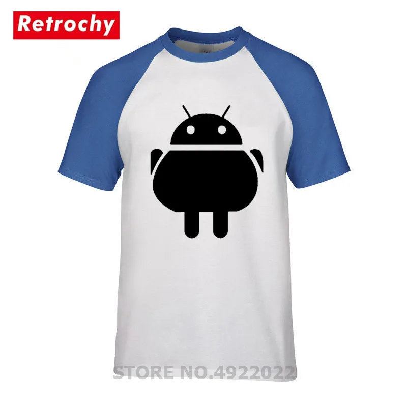 Футболка с забавным дизайном I'm Fat Bird на базе Android Мужская дышащая футболка в