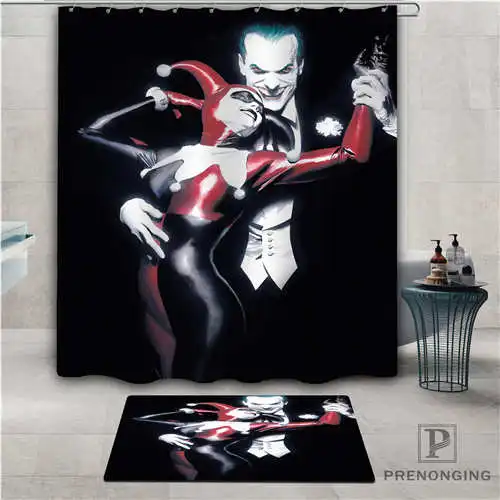 На заказ fantasy_harley_quinn водостойкая занавеска для душа коврик дома ванной комнаты