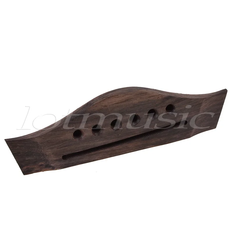 Kmise Rosewood 6 нитей седло через гитарный мост Подходит 34 36 38 дюймов Акустическая