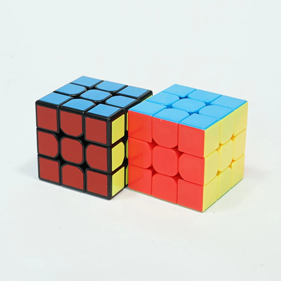 MoYu MoFangJiaoShi MF3rs MF3rs2 магический куб 3x3 скоростной 56 мм пазл Magico Cubo Black Stickerless