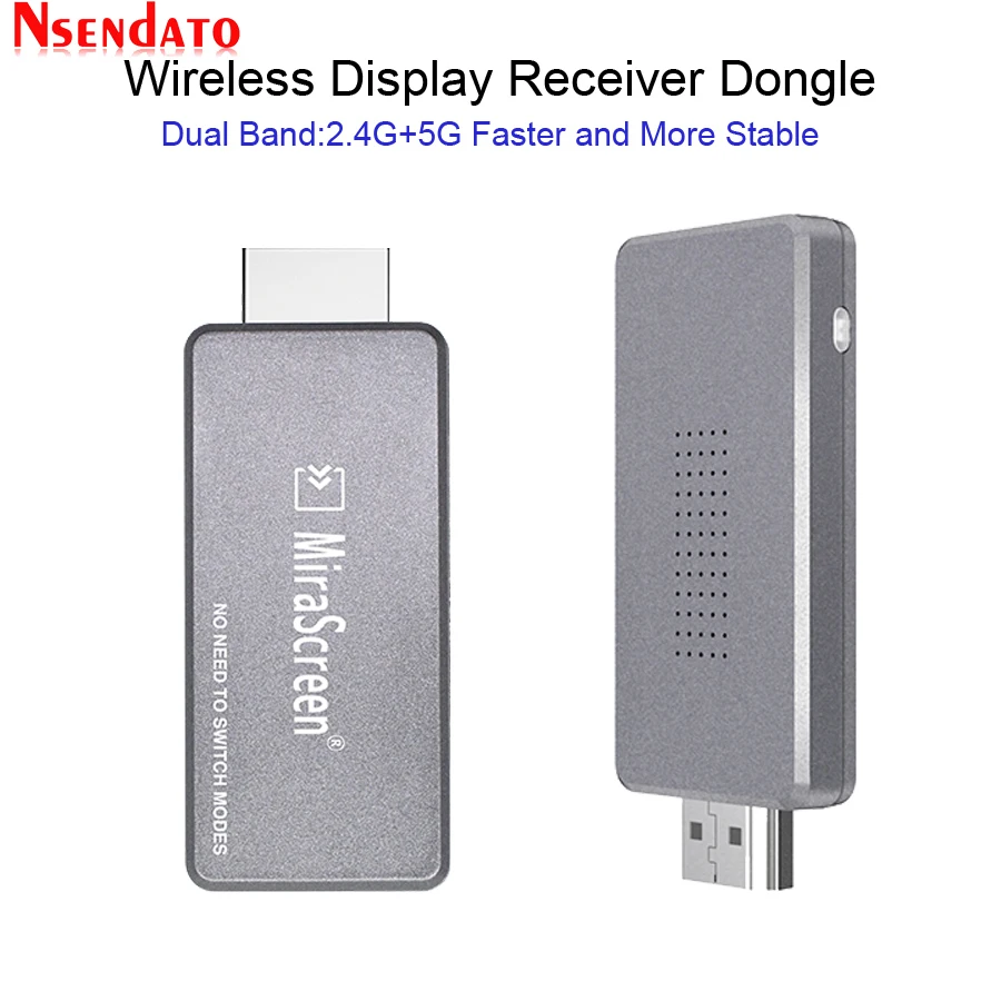 Mirascreen C1 5G двухдиапазонный 1080P Miracast беспроводной DLNA AirPlay HDMI tv Stick Wifi Дисплей ТВ ключ приемник для YouTube