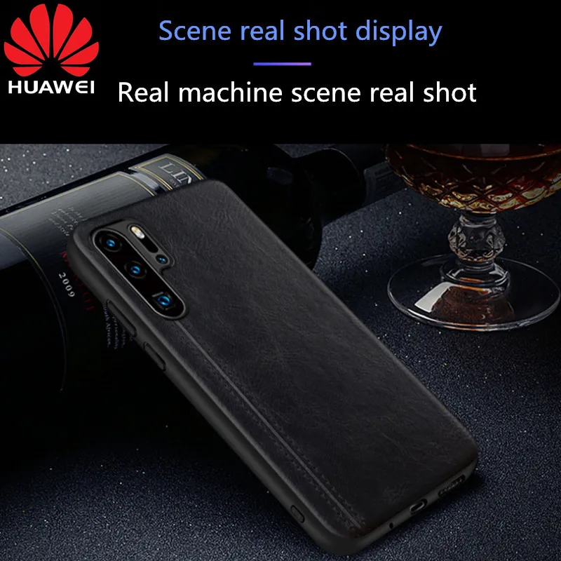Huawei p20/p20 pro/P20 lite чехол для P30/P30 pro/P30 и P10/P10 plus Чехол автомобильного телефона деловой