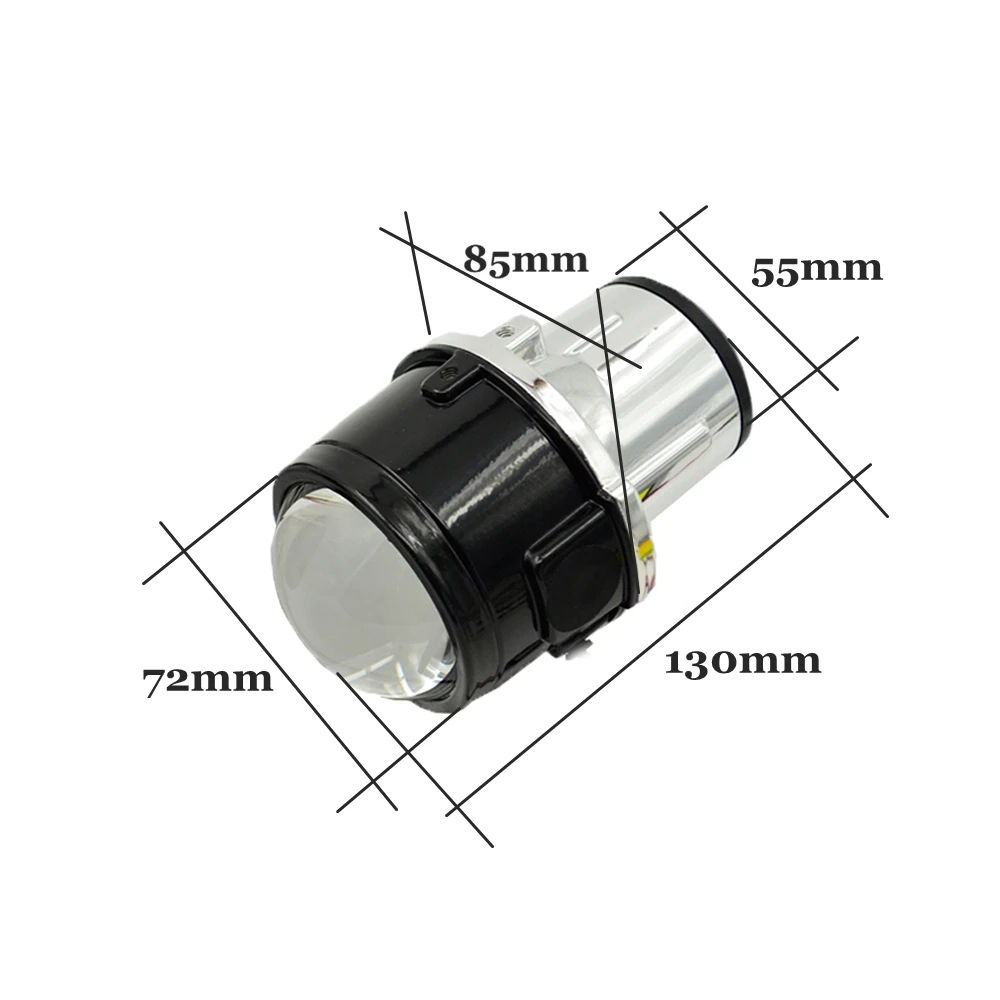 Противотуманная фара Объектив для Ford 2 5 ''полностью металлический