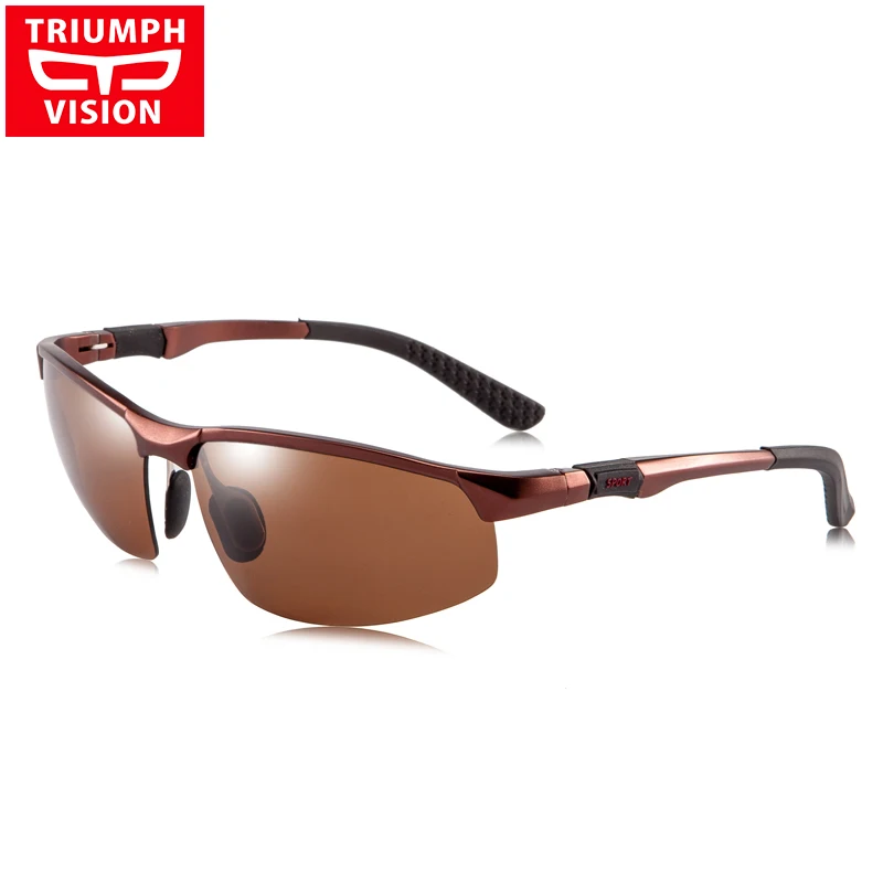 Солнцезащитные очки TRIUMPH VISION Мужские поляризационные роскошные алюминиево