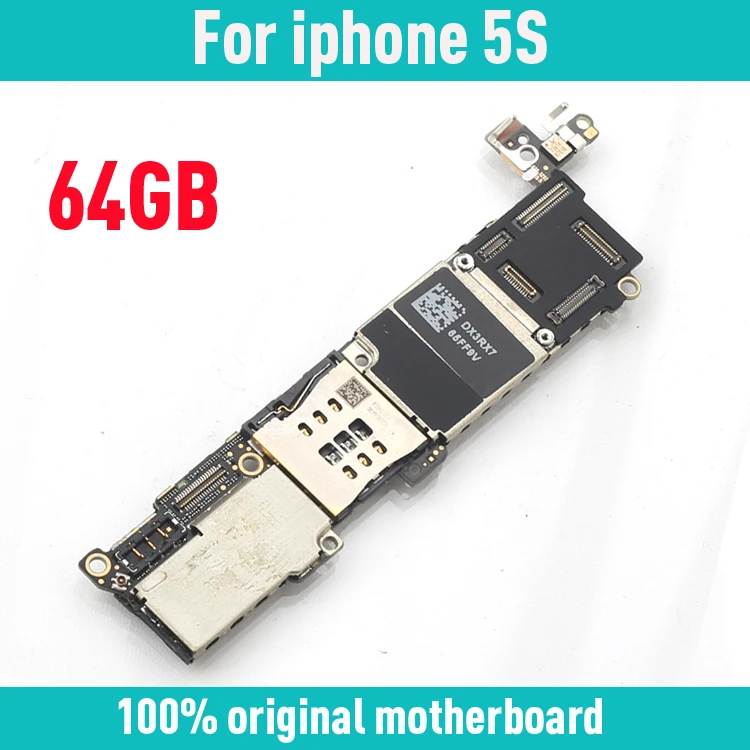 Материнская плата для iphone 5S основная без отпечатков пальцев поддерживает IOS
