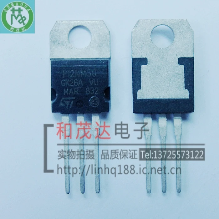 

5 предметов в партии, STP12NM50N P12NM50 ST 500 V 12A-220 TO220