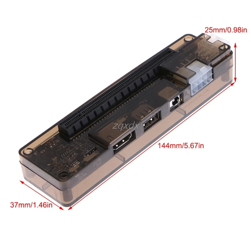 

PCIe PCI-E V8.4D EXP GDC External Laptop Video Card Dock / Laptop Docking Station (Mini PCI-E interface Version) Z09 Drop ship