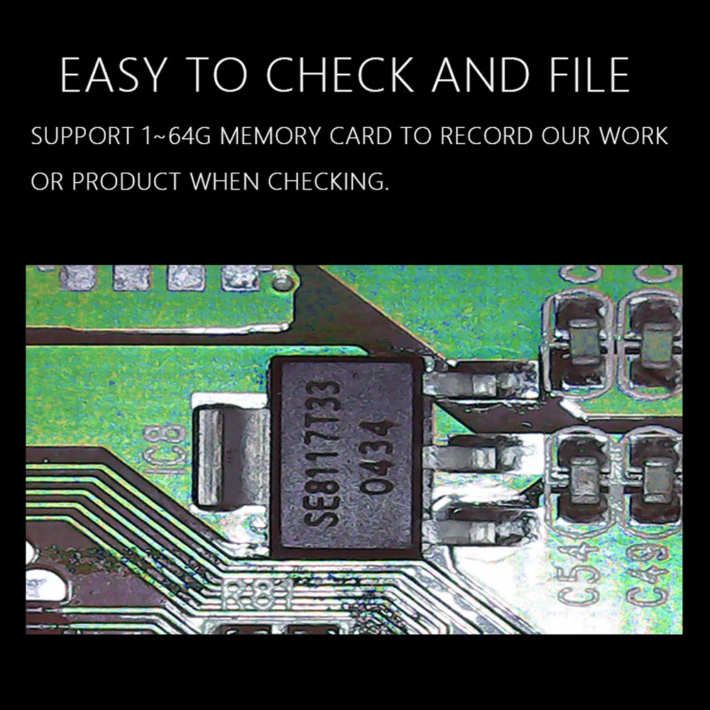 800x USB цифровой микроскоп 4 3 дюйма LCD 480*272 разрешение высокая яркость 8 светодиодов
