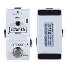 Высокое качество ammoon AP-09 Nano Loop педаль эффектов для электрогитары Looper True Bypass неограниченное время записи за 10 минут