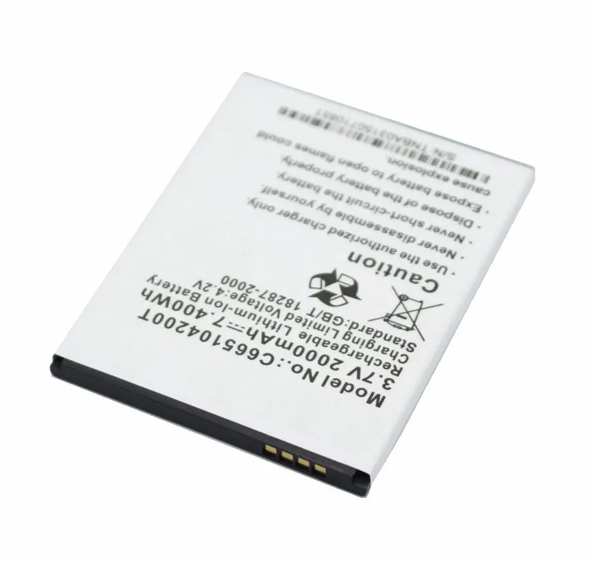 Ciszean 2x3 7 V 2000mAh Замена Батарея + Универсальный Зарядное устройство C665104200T сенсорная