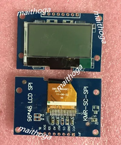 17PIN SPI COG 9649 lcd с печатной платой UC1701 Привод IC 3,3 V подсветка