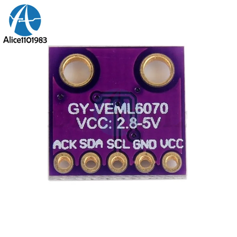 VEML6070 UV Light Sensor Module Sensitivity Detection Board DIY Kit for Arduino I2C GY-VEML6070 | Электронные компоненты и