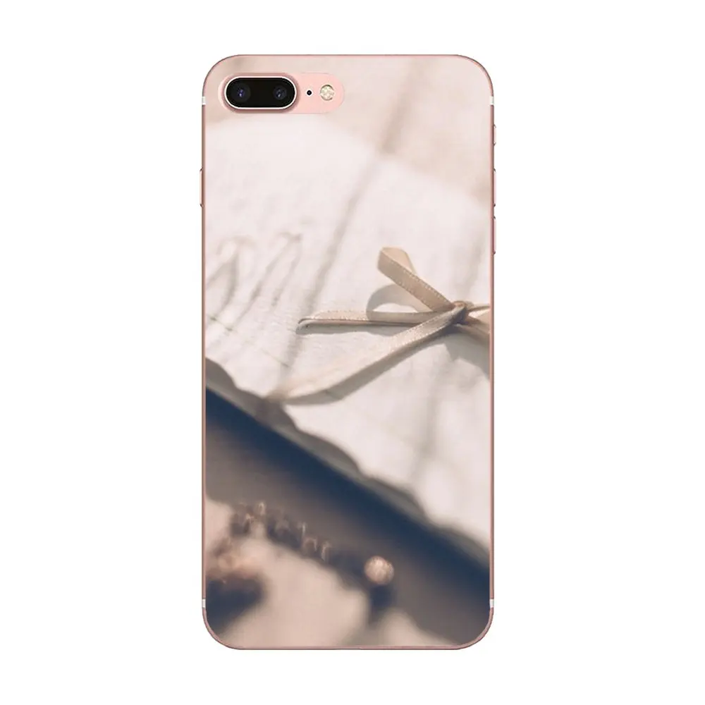 Чистый цвет милый галстук для Apple iPhone X XS Max XR 4 4S 5 5C 5S SE 6 6S 7 8 Plus ТПУ чехол | Мобильные