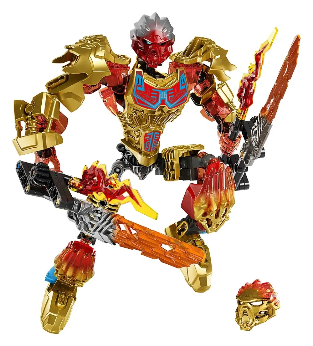 Reedcall 132 шт Bionicle Tahu Uniter of Fire 71308 строительные игрушки Совместимые | Игрушки и хобби