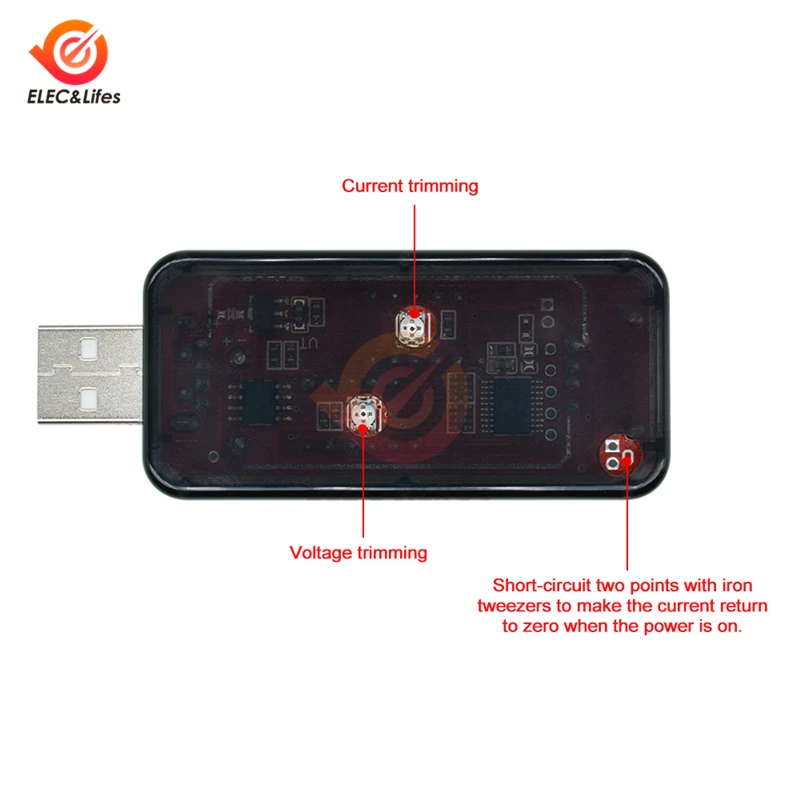 USB тестер напряжения электрическая мощность ЖК-цифровой вольтметр Амперметр детектор тока Напряжение монитор зарядное устройство 3,3 В~ 30 В