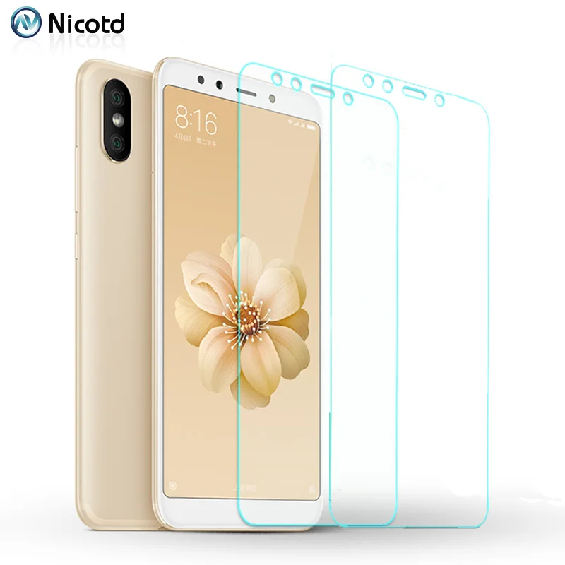 2 шт. защитная пленка для Xiaomi Mi A1 A2 MIX|Защитные стёкла и плёнки телефонов| |