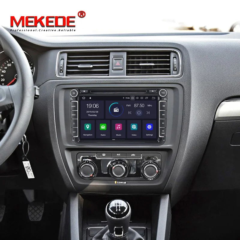 Px30 Android 9 0! Автомобильный dvd плеер RK3326 8 дюймов 2din gps радио для VW golf 6 passat b6 B7 Touran polo