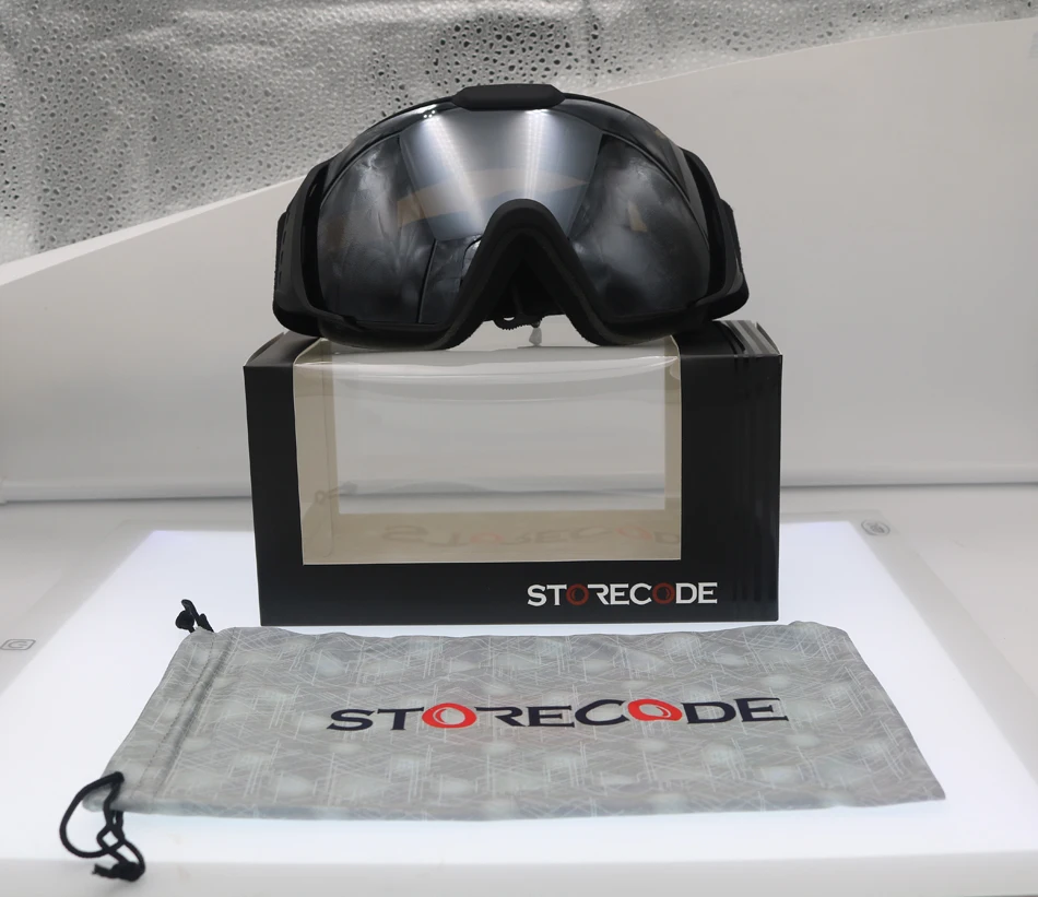 Storecode бренд лыжные очки унисекс двойной прозрачные линзы анти туман против