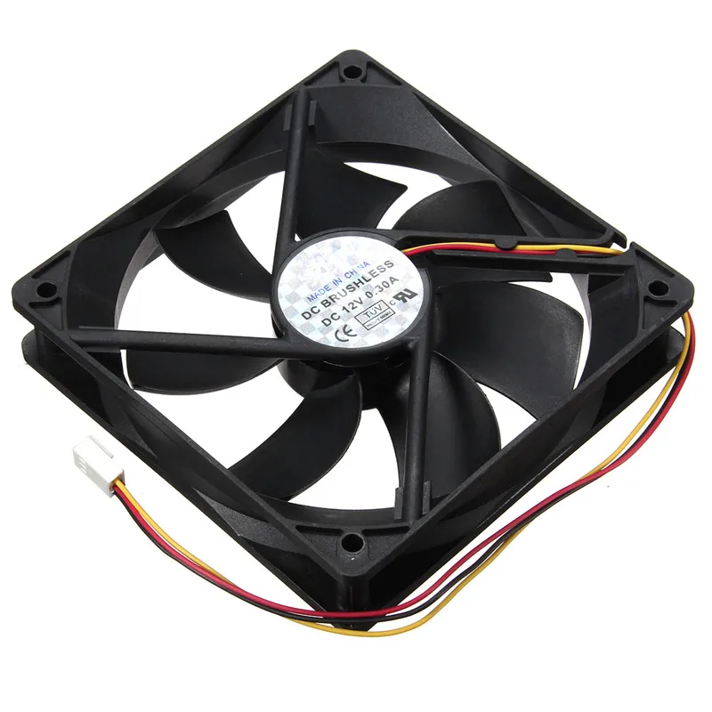 Вентилятор для охлаждения ЦП 120x120x25 мм 12 В 3 контакта|heat sink|small cooling fancomputer cpu cooler |