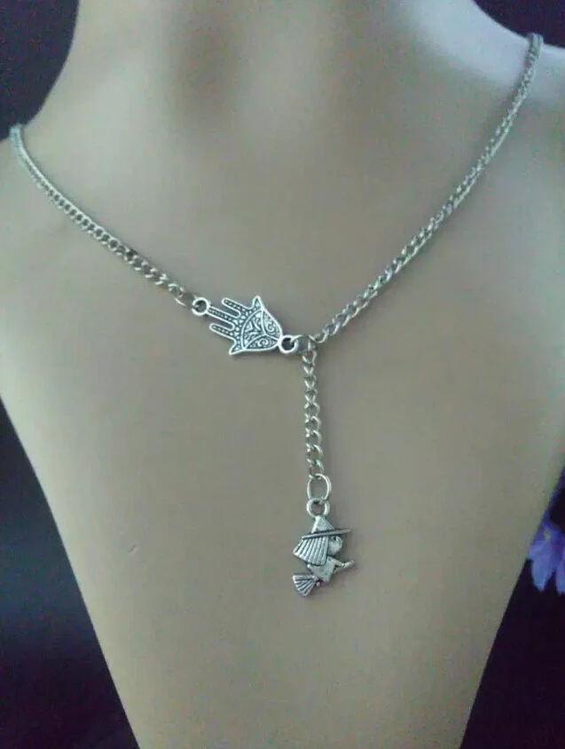 Хамса Фатима рука и ведьма для верховой езды метла модная винтажная