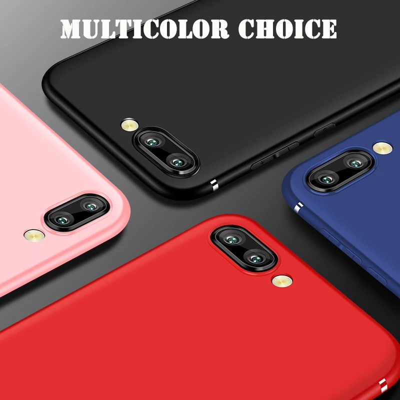 Ударопрочный ультра тонкий чехол для Huawei Honor V10 10 9 Lite Полная защита Мягкий ТПУ