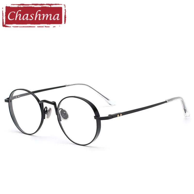 Брендовые трендовые круглые очки Chashma оправа для очков по рецепту винтажная
