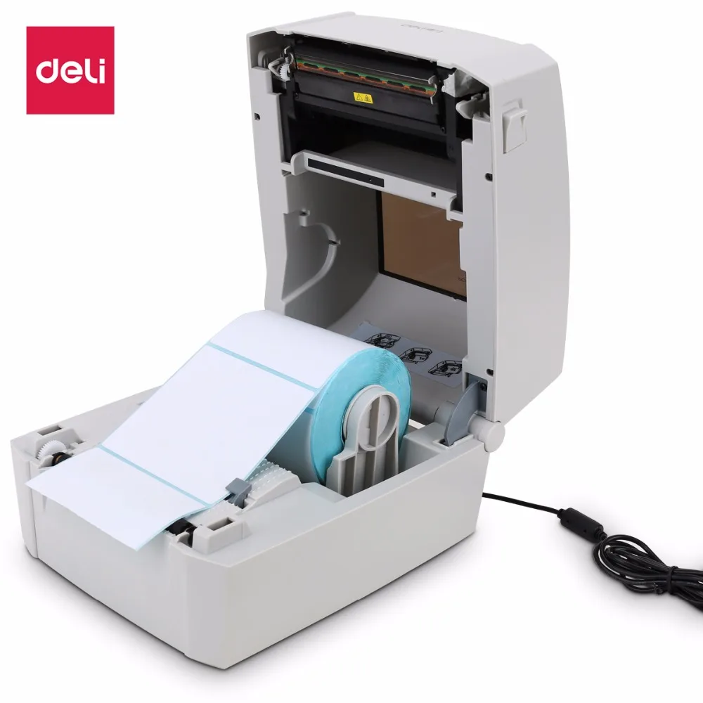 Deli Classic 888D quality thermal printer brand design label USB | Компьютеры и офис
