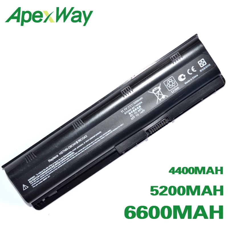 ApexWay ноутбук Батарея для hp 430 431 435 630 631 635 636 650 655 Тетрадь ПК hp 630 G32 G72t G56 G62M G62X G7T G42T Envy 15 17