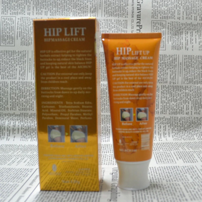 Крем для увеличения ягодиц Aichun 200 г + 120 мл имбирный Chilli Hip UP litti cream ang крем | Красота