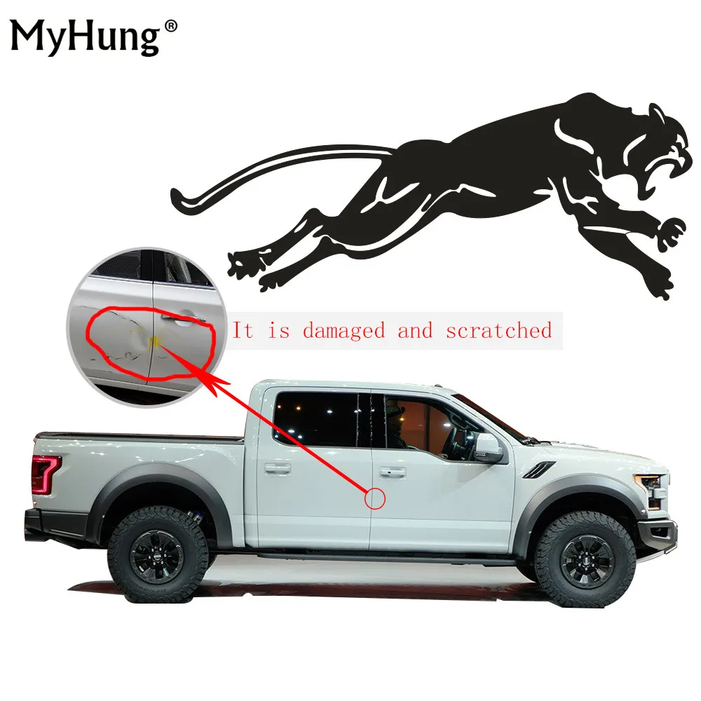 Творческие дикие бег Охота кузова автомобиля наклейки на автомобиль