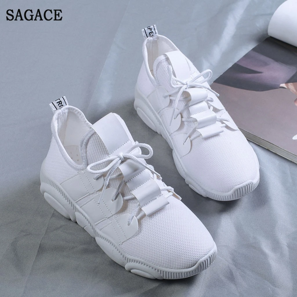 Кеды SAGACE женские спортивные Вулканизированная подошва Повседневные Дышащие на