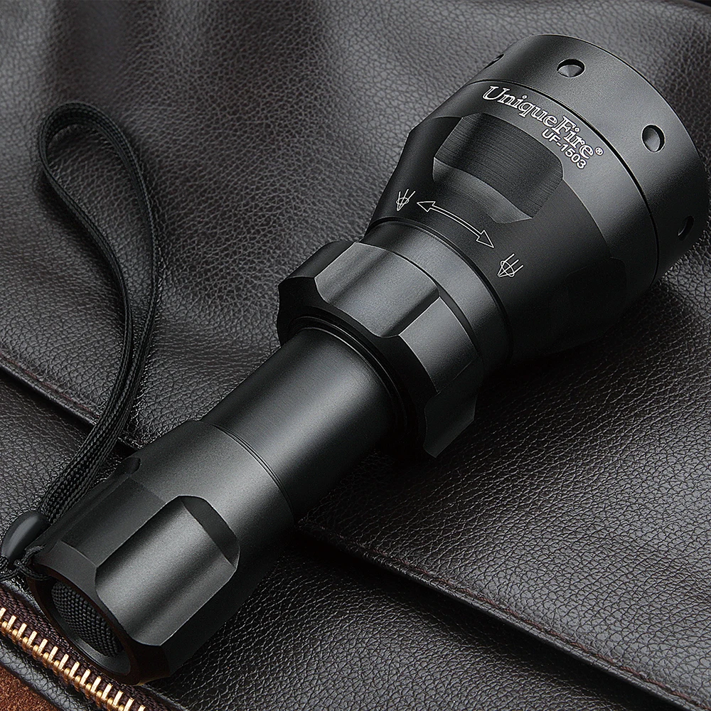 UniqueFire 1503 IR 850nm 3 режима светодиодный фонарик ночного видения инфракрасный свет 50