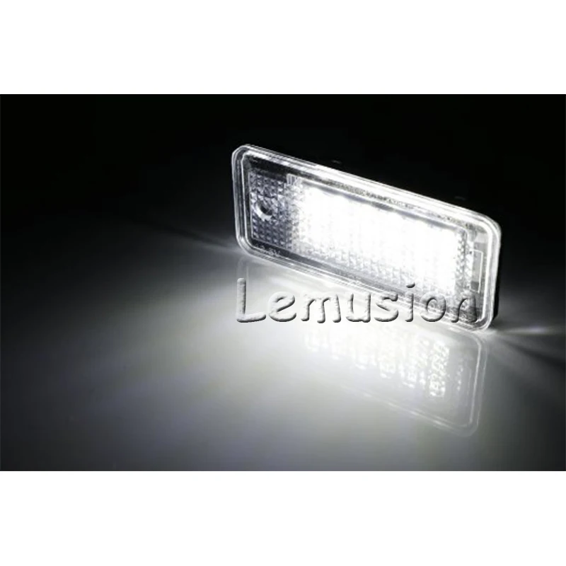 1 пара Автомобильный светодиодный номерной знак светильник 12V SMD СВЕТОДИОДНЫЙ