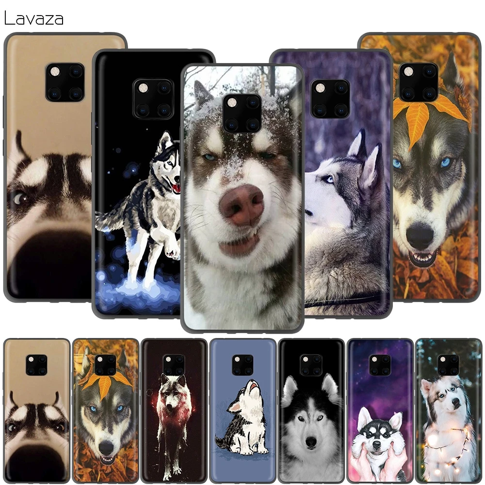 Чехол Lavaza с изображением Хаски для Huawei P30 P20 P10 P9 P8 Mate 20 10 Pro Lite P Smart 2017|Бамперы| |