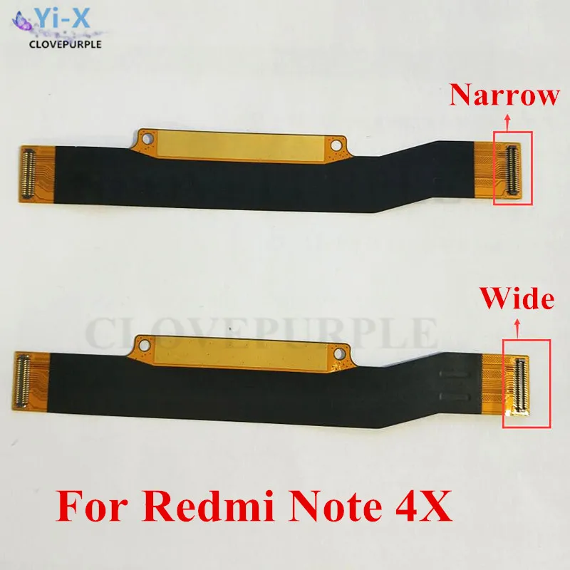 10 шт./лот материнская плата гибкий кабель сменные детали для Xiaomi Redmi Note 4X|flex cable|flex