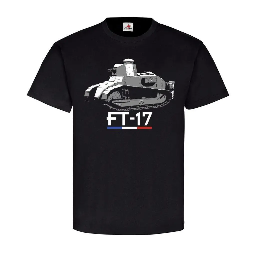 FT-17 franzosischer Panzer Erster Weltkrieg FT14 Turm Force футболка # 20103100% хлопок | Мужская одежда