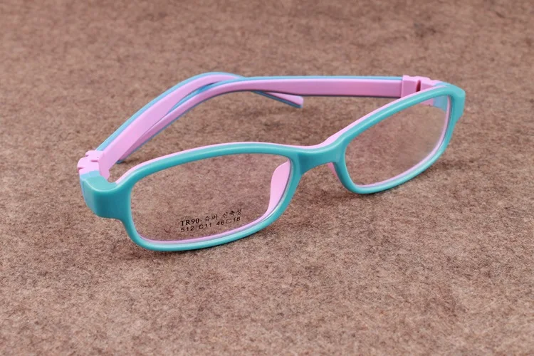 Очки для мальчиков с силиконовой оправой TR90 легкая оправа близорукости