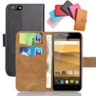 Чехол для Highscreen Power Five EVO, кожаный, 6 цветов, в наличии