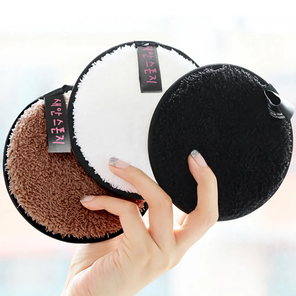 Женское из микрофибры тканевые подушечки для удаления полотенец Очищение лица