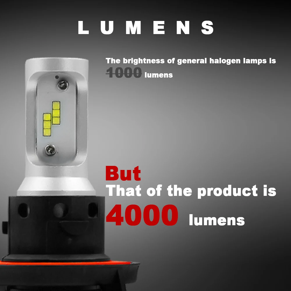 LS светодиодный светильник для автомобиля H4 H7 HB2 9005 9006 9004 9007 H3 H11 H13 880 автомобильный