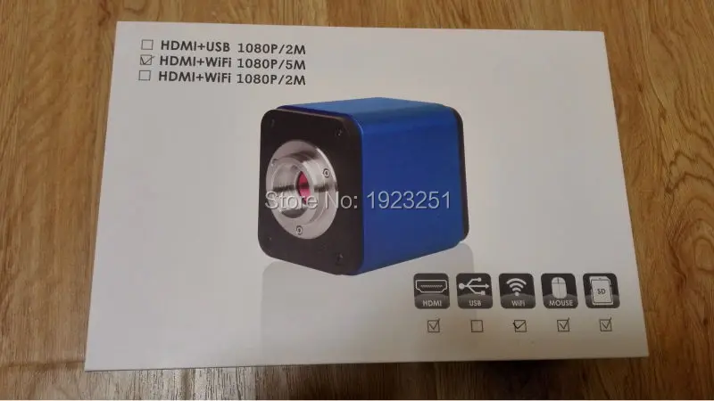Научно-исследовательских 5,0 м 60fps1080p HDMI& Wi-Fi микроскоп камера-сенсор SONY+ WI-FI+ поддержка карт SD • Функция windowsXP/Vista/W7/W8/MAC